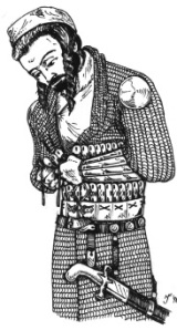 Portrait of  King of Himyarites Yusof Dhu-Nawas